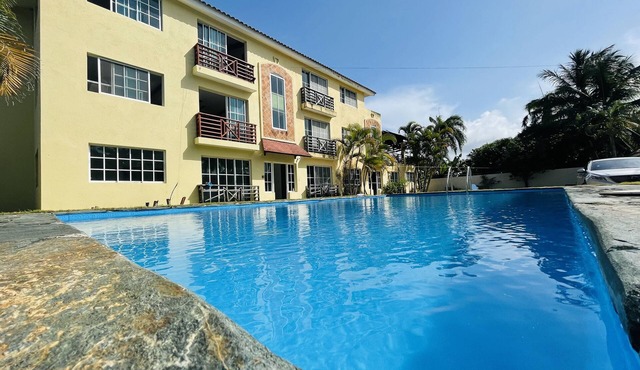 Condo with pool in cabarete for 6 guest