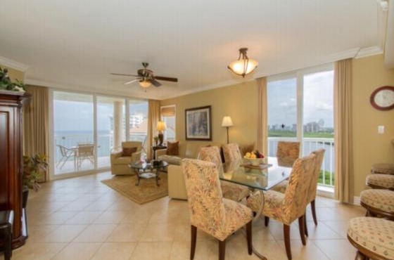 Condo with Views of Gulf and Bay