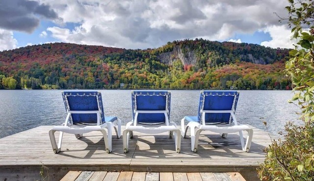 Condos overlooking Lac Superieur & mountain views