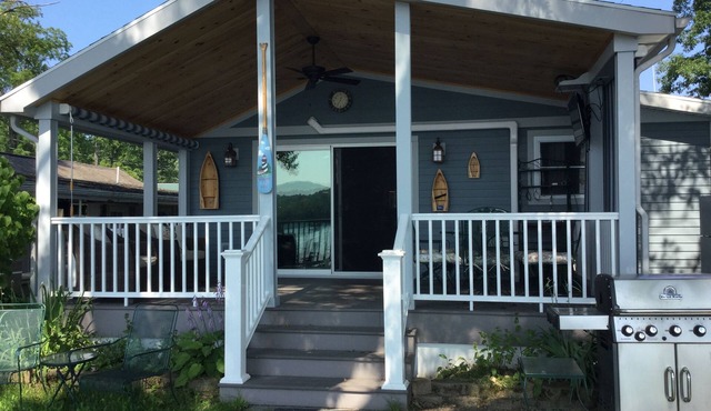 Conesus Lake Front House All Level Private Next To Very Park Quiet End Of Street