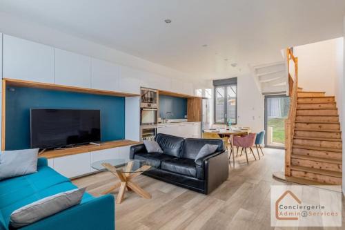 Confort Nature - Maisonnette avec Jardin, Garage, Proche Eurexpo