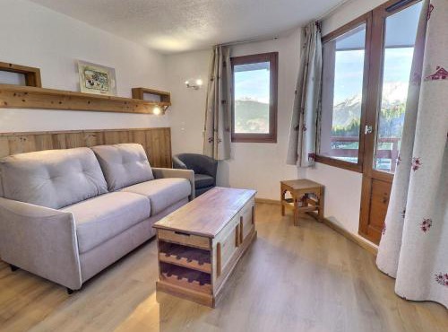 Confortable 2 Pièces + Cabine, Skis aux Pieds, 5-6 Personnes - FR-1-182A-2