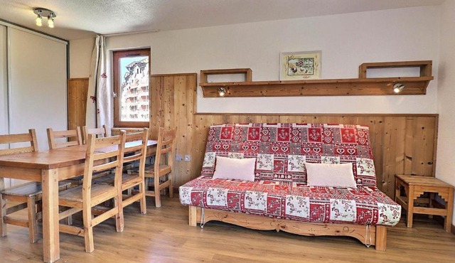 Confortable 2 Pièces + Cabine, Animaux Admis, Skis aux Pieds - FR-1-182A-11