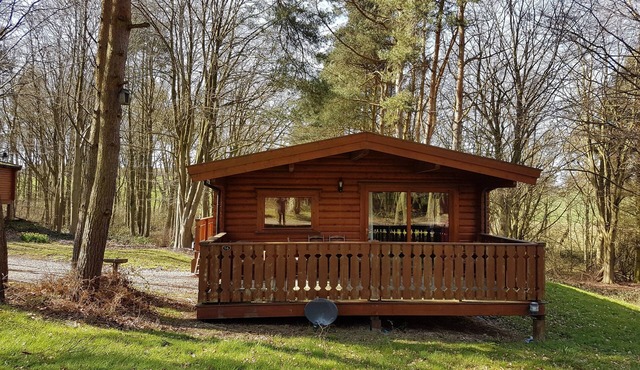 Connie Cottage (Log Cabin), Kenwick Park Woods, nr Louth, Lincolnshire