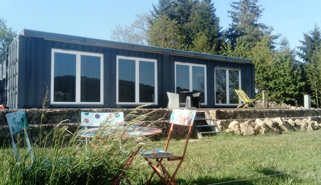 Container-houses in Nord-Ardèche