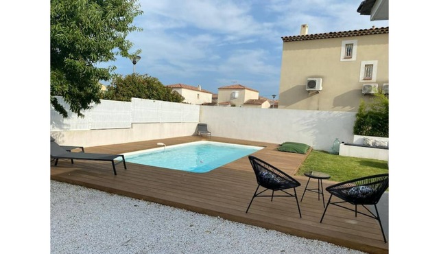 Contemporary villa with private pool