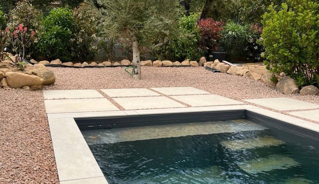 Contemporary villa for 2 people, private pool, enclosed grounds