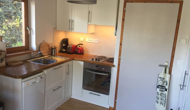 Contemporary Apartment near ski lift - sleeps4/5