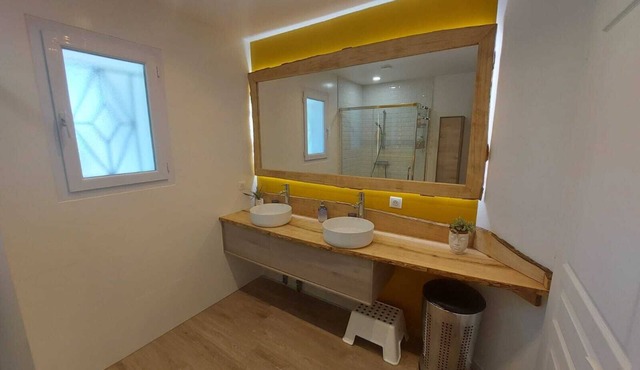 Contemporary villa with pool