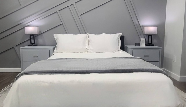 Contemporary 3 bedroom apartment on the first floor overlooking the Salmon River