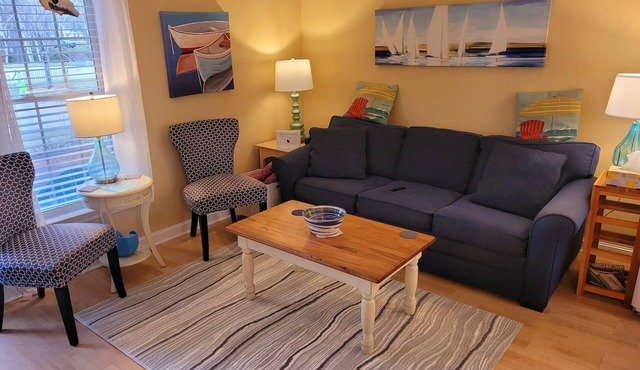 Contemporary Beach Condo at The Resort at Goose Rocks- END UNIT 800 sq ft