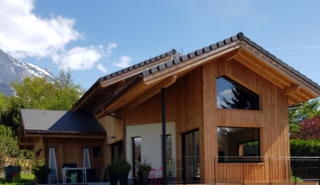 Contemporary chalet 200 m2 new for 8 people A PASSY MONT-BLANC