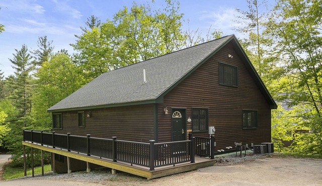 Contemporary Chalet w/Pool Table by Diana's Baths