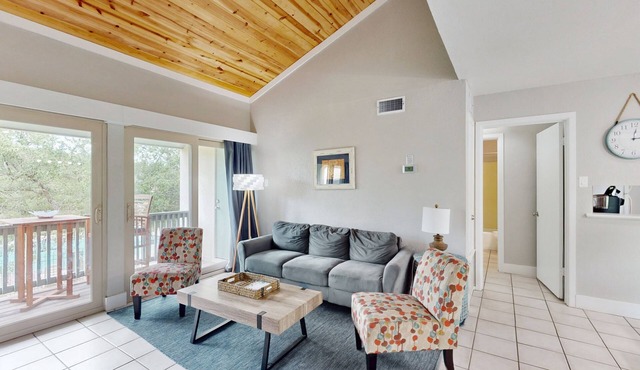 Contemporary Condo w/Fast WiFi, Shared Pool, Pool Spa, Tennis, & Boat Dock