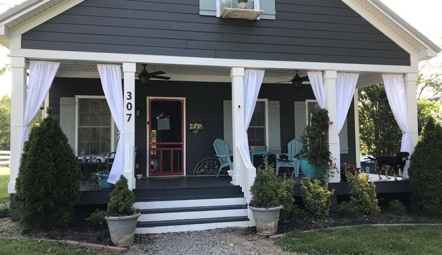 Contemporary Cottage with 2 HUGE COVERED PORCHES!