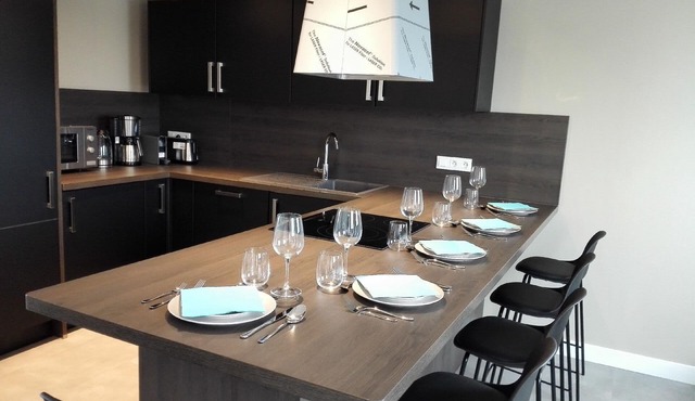 Contemporary duplex apartment near SPA