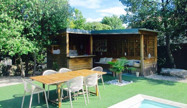 Contemporary villa with pool