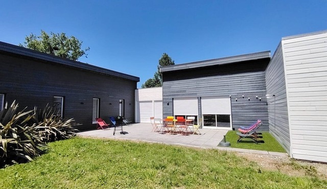 Contemporary house 8 pers Mont Saint Michel - Large plot, terrace & quiet area