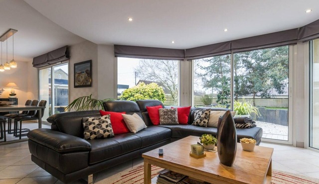 Contemporary house in Jullouville with private pool and garden