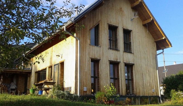 contemporary house, regional park of Chartreuse