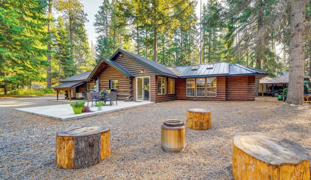 Contemporary Log Cabin Near Cle Elum Lake!
