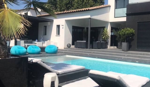 Contemporary luxury villa with private pool
