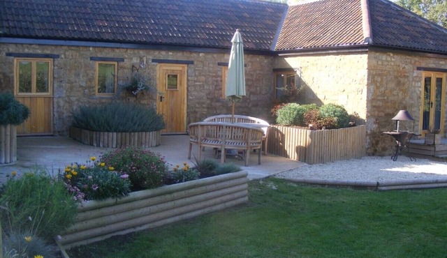 Contemporary, modern barn conversion with private hot tub