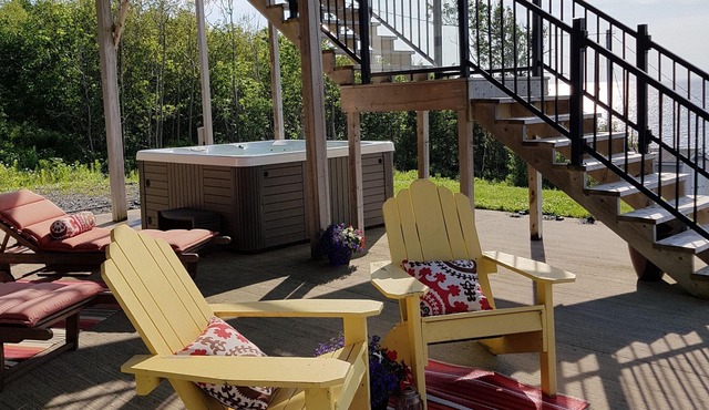 Contemporary ocean style with views, views, views!