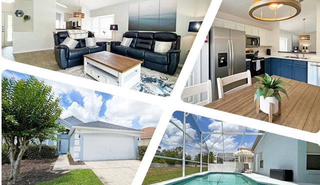 Contemporary Pool Home - Newly Furnished - Gated Community