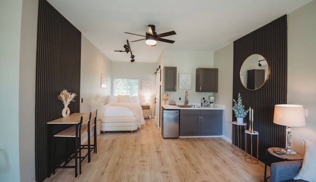 Contemporary Studio within Walking Distance of Downtown Bigfork!