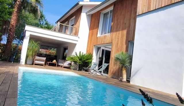Contemporary villa 7 minutes from Soorts Hossegor and 7 kms of beach