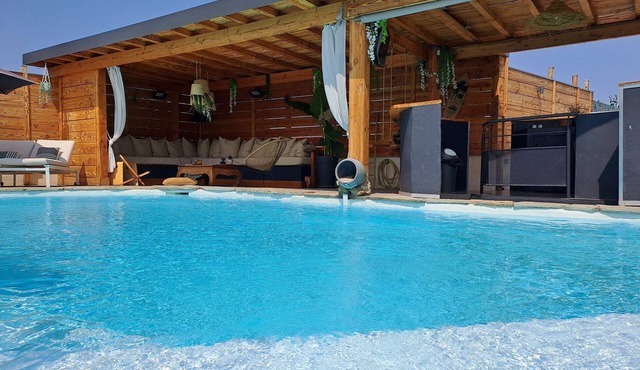 Contemporary villa in a charming listed village