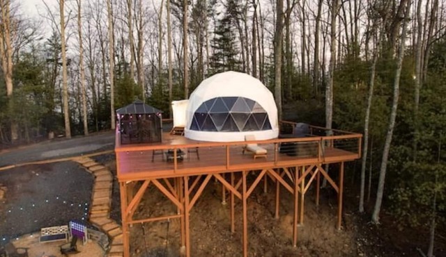 Contrast Cove Dome in Smoky Mountains - GlampiTiNnn
