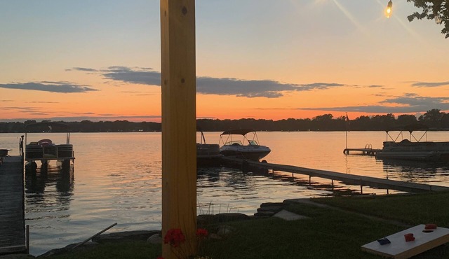 Convenient Northeast Conesus Lake Location with Best Sunset on Conesus Lake