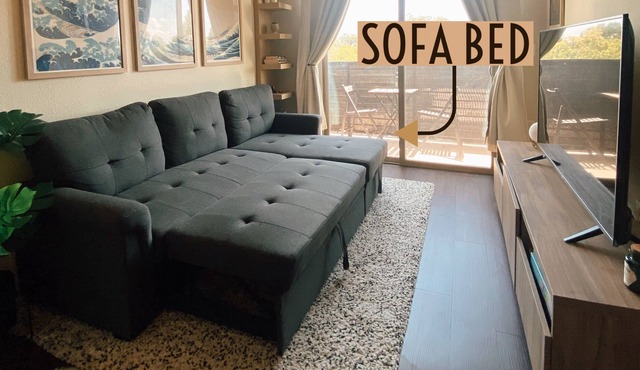 Conveniently located Cozy Apartment w/ Pool & Gym