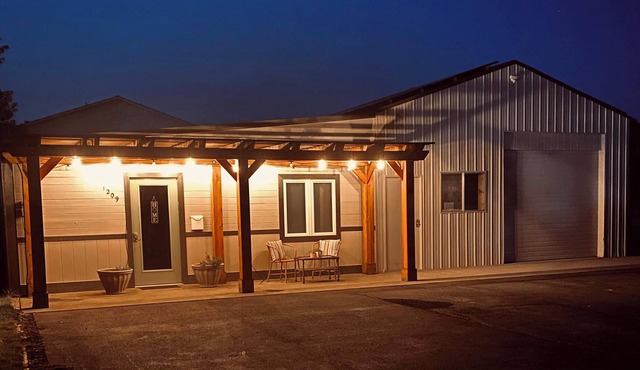 Conveniently located house w/ space and electrical RV hookup.