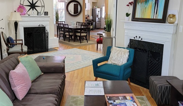 Convention Center/Logan Circle Large Cozy and Convenient house . Work Score 96!