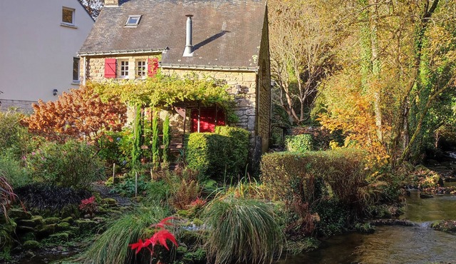 Converted 17c Watermill Offering Peace & Tranquillity in the Heart of Brittany
