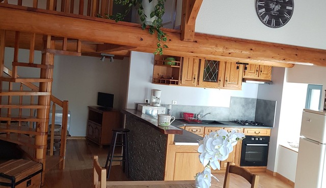 Converted barn in a small village 5 minutes from langeac