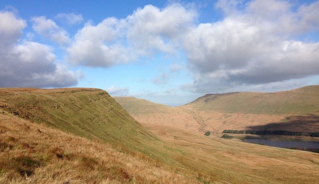 Converted Barn situated on a working hill farm in the Brecon Beacons, Wales