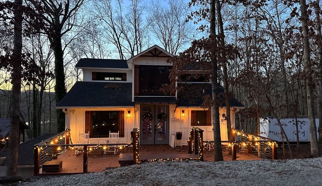 Converted barn with incredible deck and view. Pet friendly.