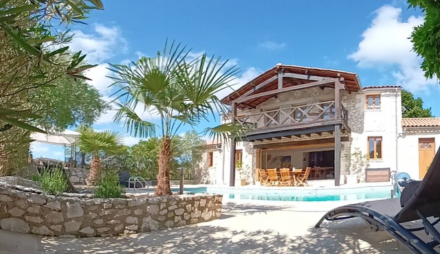 Converted Chapel With A Private Heated Pool