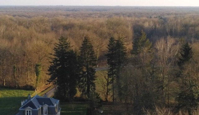 Converted barn, in lonely wooded area