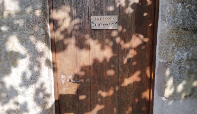 Converted medieval chapel gite in Limousin country