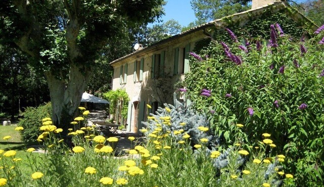 Converted watermill near Sisteron, Provence