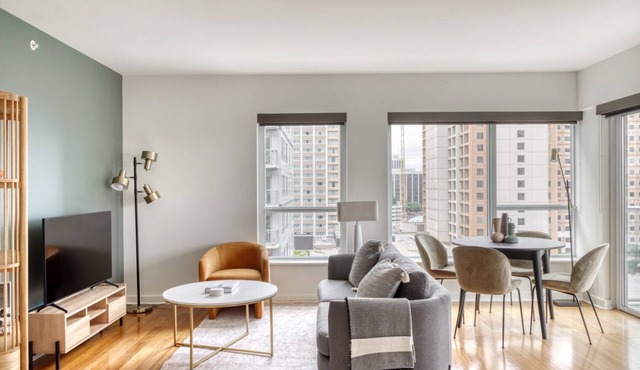 Cool Bellevue 2BR w/Gym, W/D & Roof, near Downtown Park, by Blueground