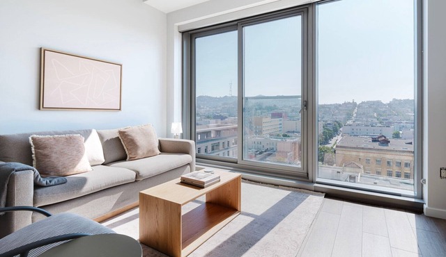 Cool Hayes Valley 1BR w/Pool, Gym, Spa, Pet Area & W/D