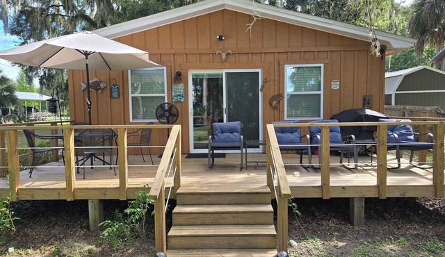 Cooper's Creekside in Cross Creek is located right on the creek with boat access