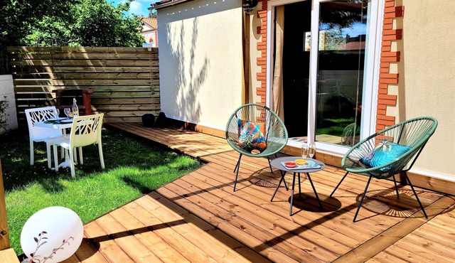 "Copacabana studio tiny house terrace garden