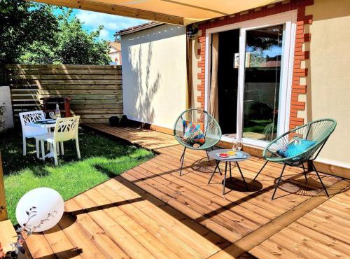 Copacabana TINY HOUSE studio terrasse jardin